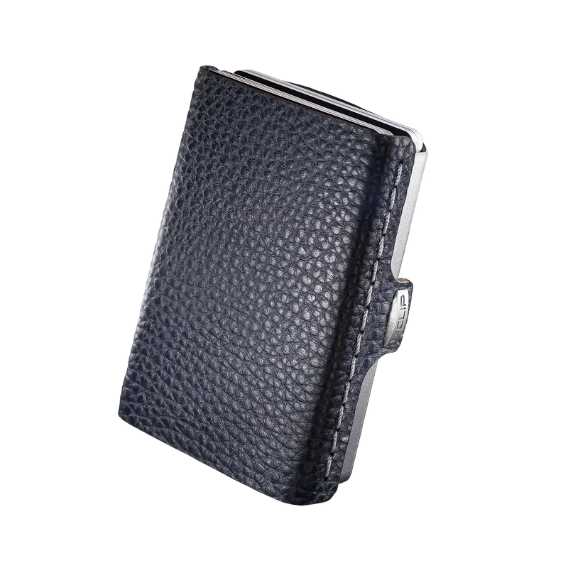 Portafoglio I-CLIP MAX Original Pure Silver Pelle Martellata