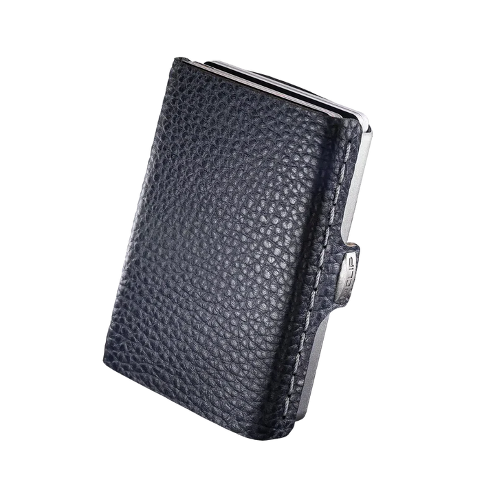 Portafoglio I-CLIP MAX Original Pure Silver Pelle Martellata