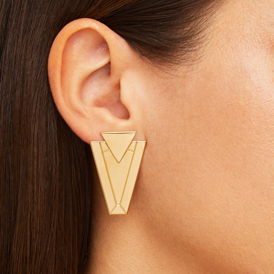 Rhea Gold Earrings Valentina Ferragni
