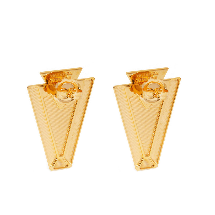 Rhea Liliac earrings Valentina Ferragni