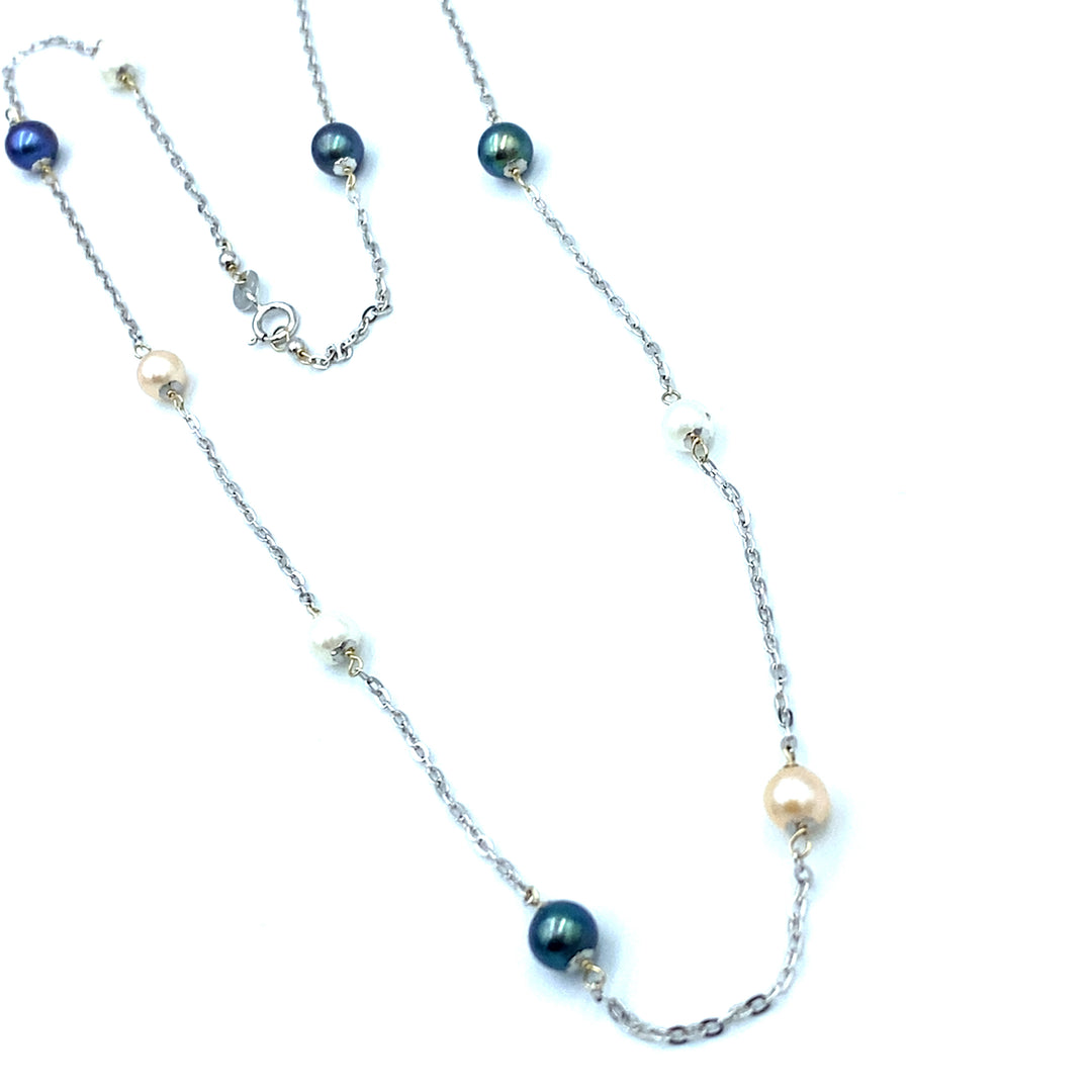 Multicolor Pearls Chain