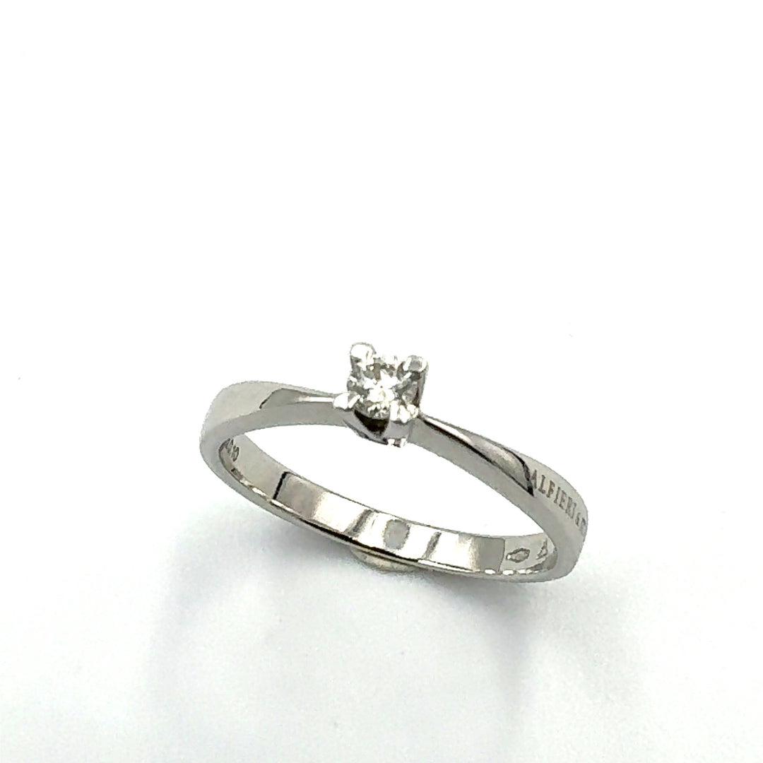 Miluna Solitaire Ring