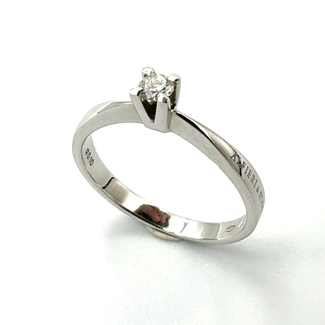 Miluna Solitaire Ring