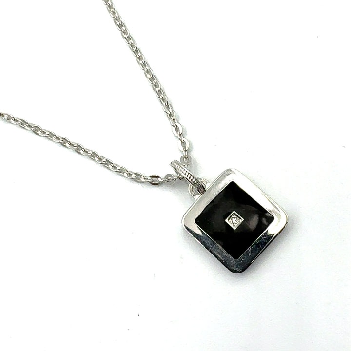 Rebecca Necklace in Silver