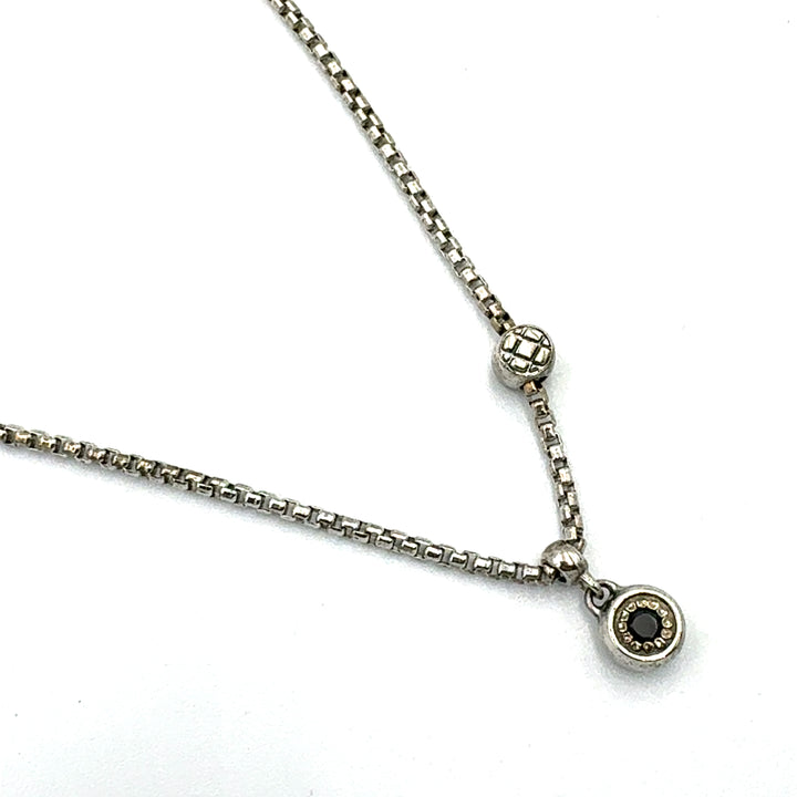 Rebecca Necklace in Silver