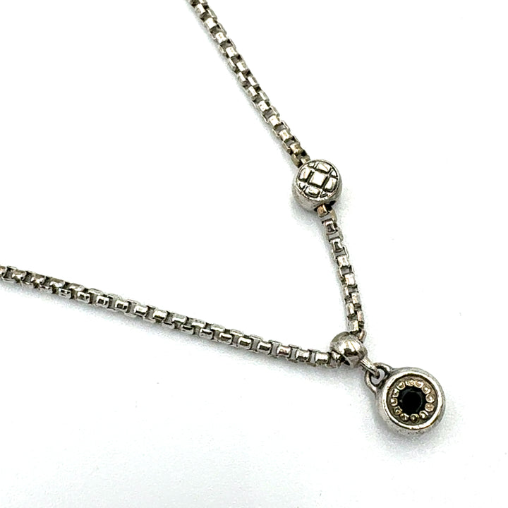 Rebecca Necklace in Silver