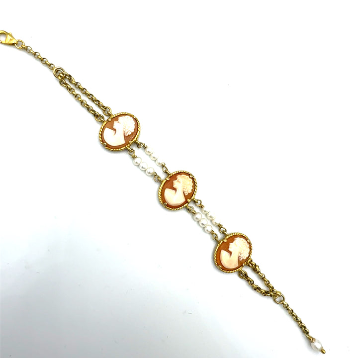 Bracciale Gold Art Cammeo