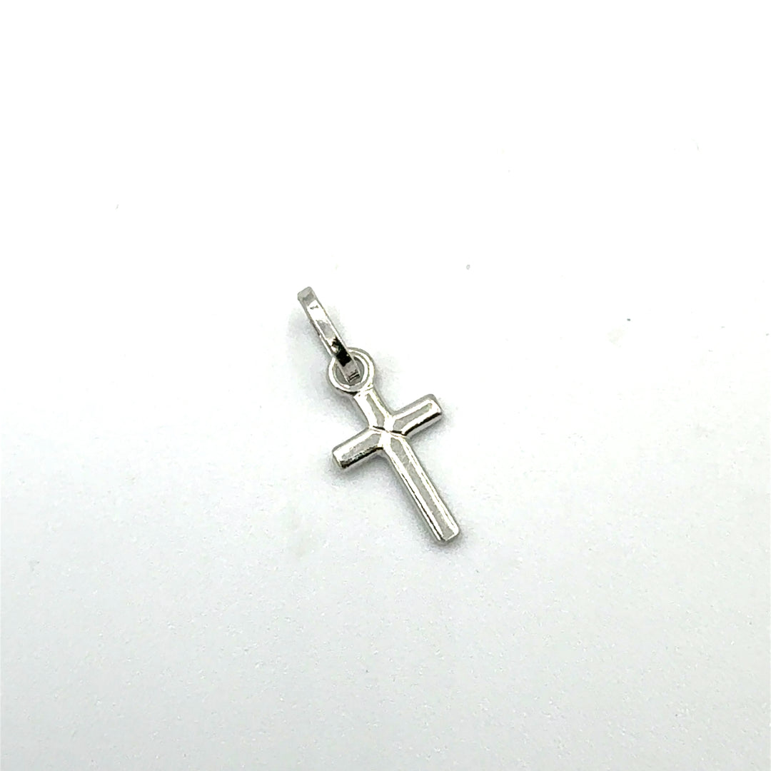 Perforated Cross Pendant