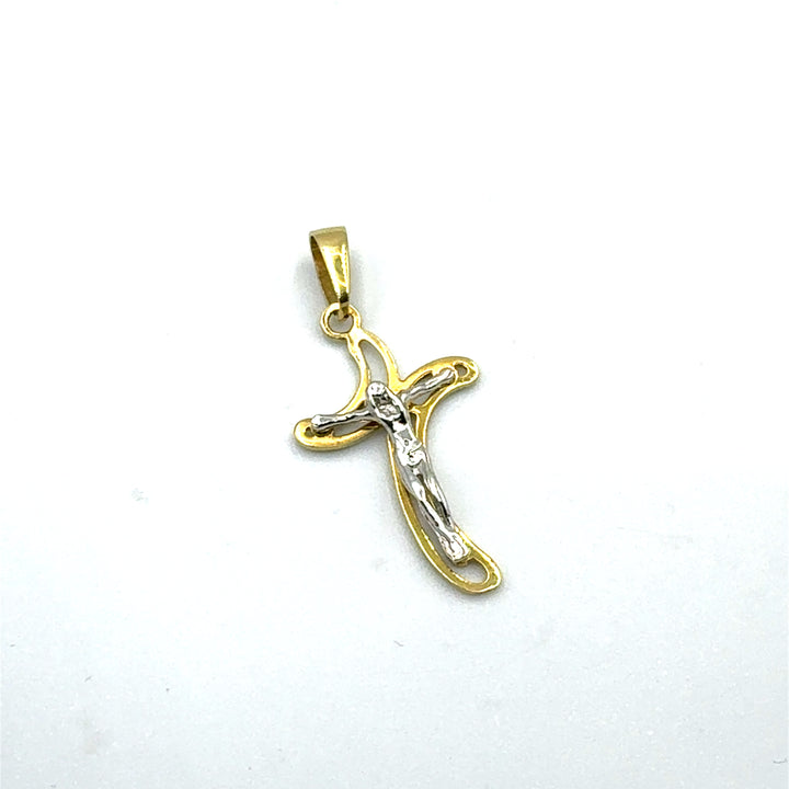 Perforated Cross Pendant