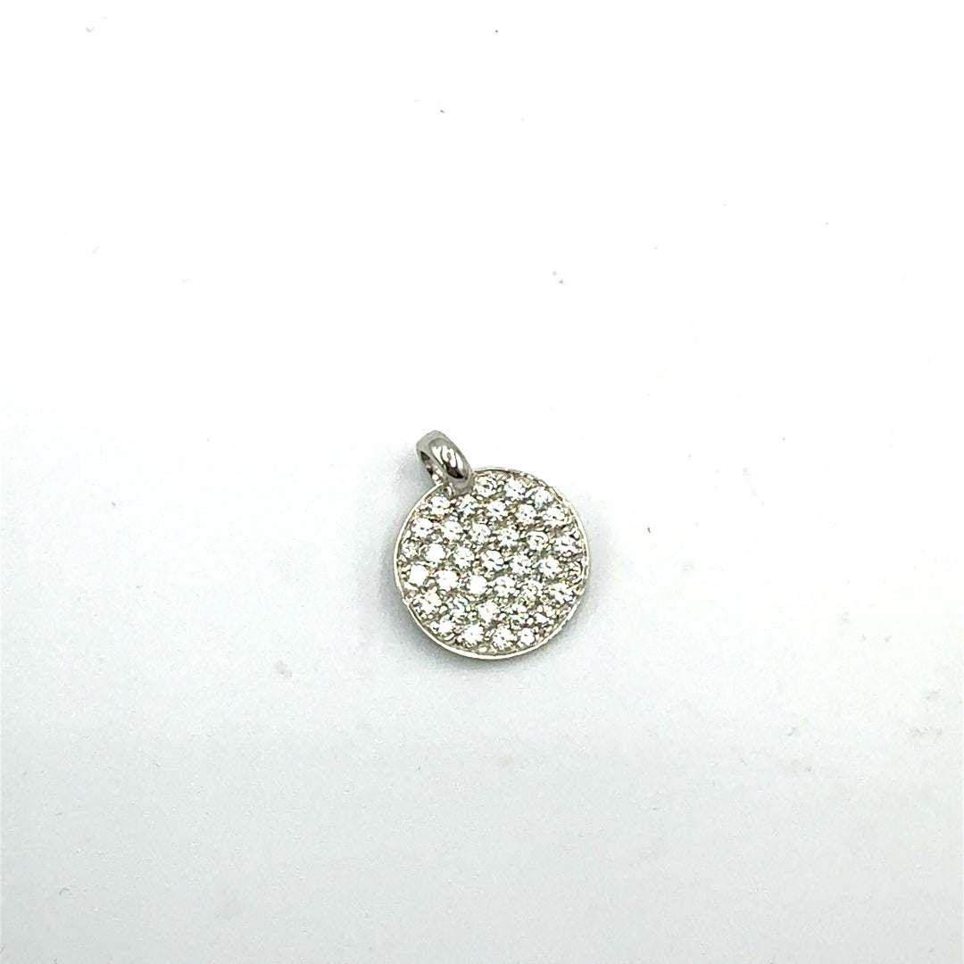 White Gold Heart Pendant