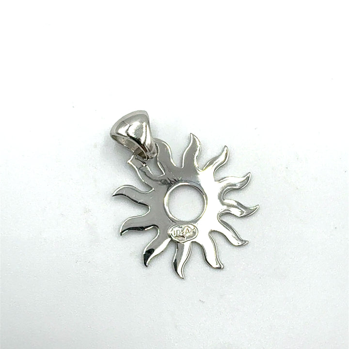 White Gold Star Pendant