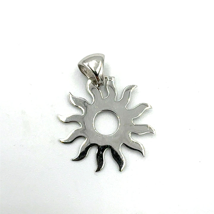 White Gold Star Pendant