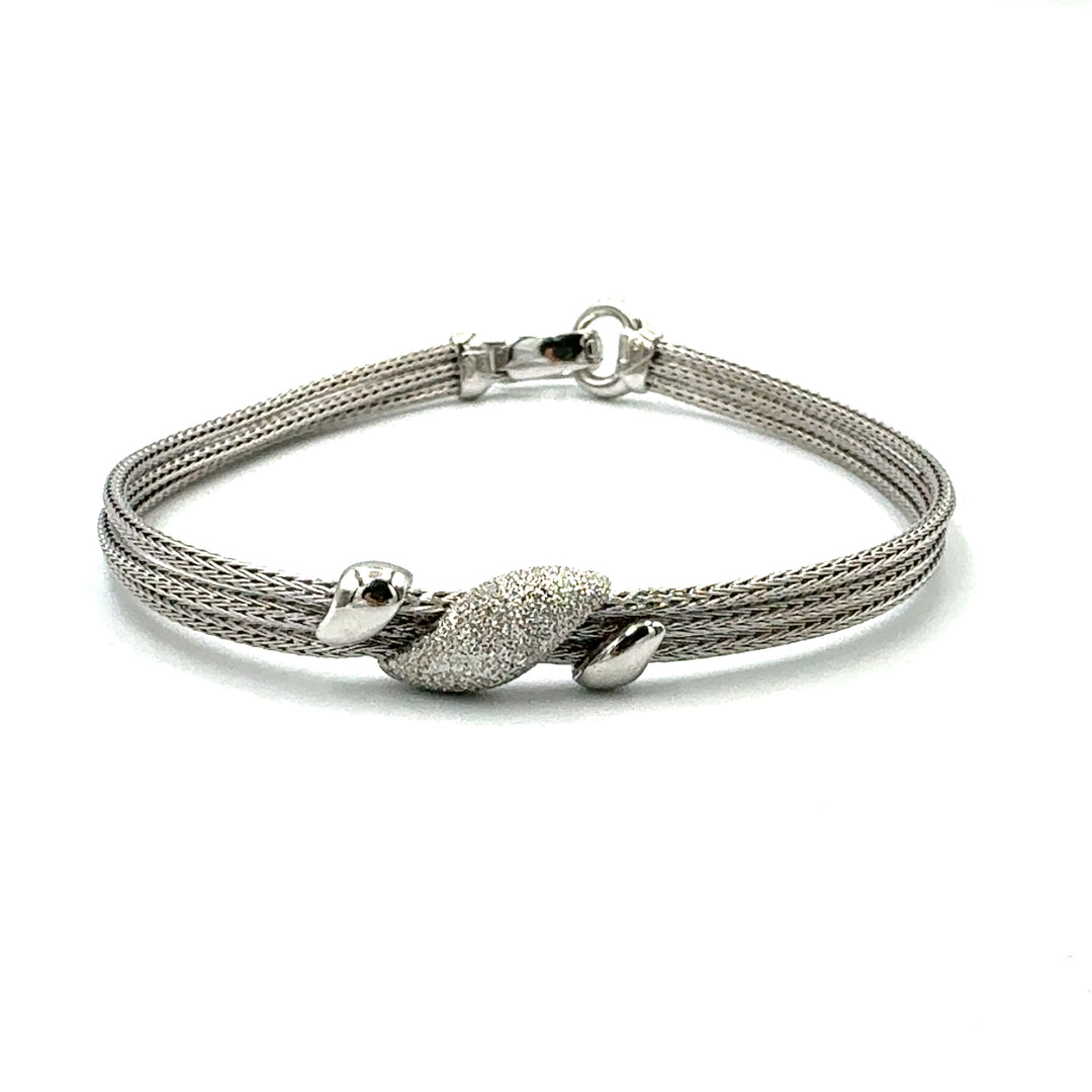 L'Indiana White Gold Bracelet