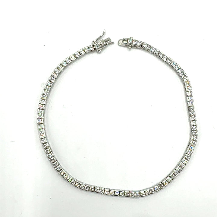 Silver Tennis Bracelet