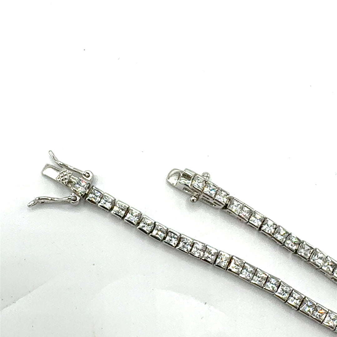 Silver Tennis Bracelet