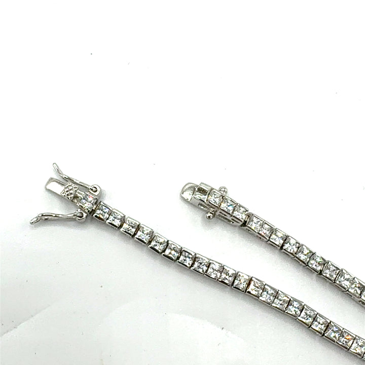 Silver Tennis Bracelet