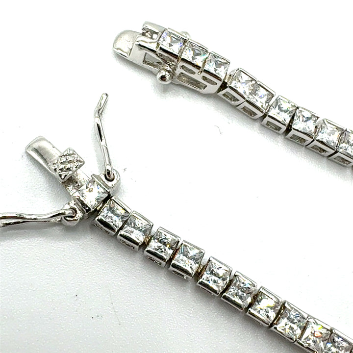 Silver Tennis Bracelet