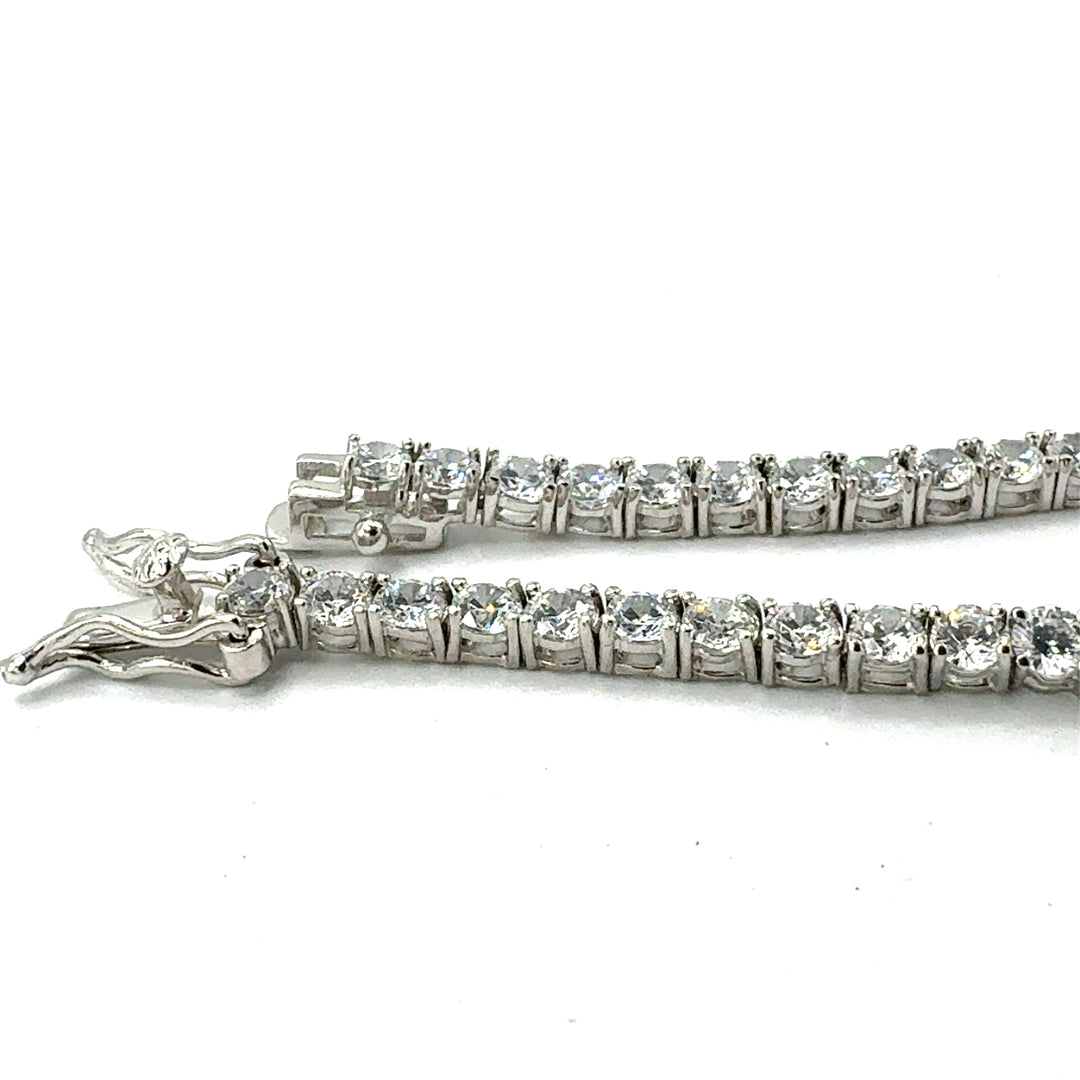 Silver Tennis Bracelet