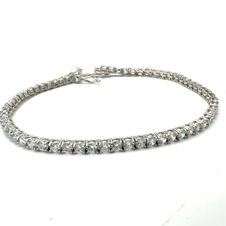 Silver Tennis Bracelet