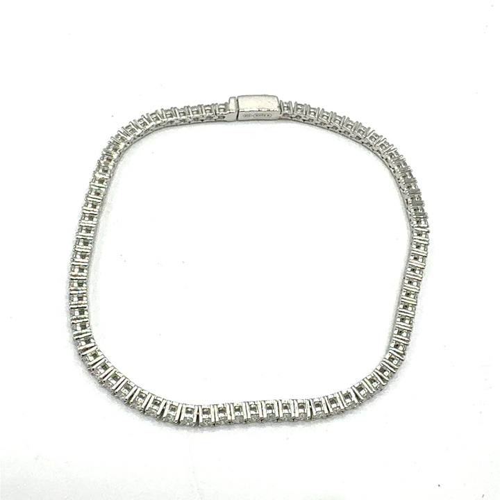 Silver Tennis Bracelet