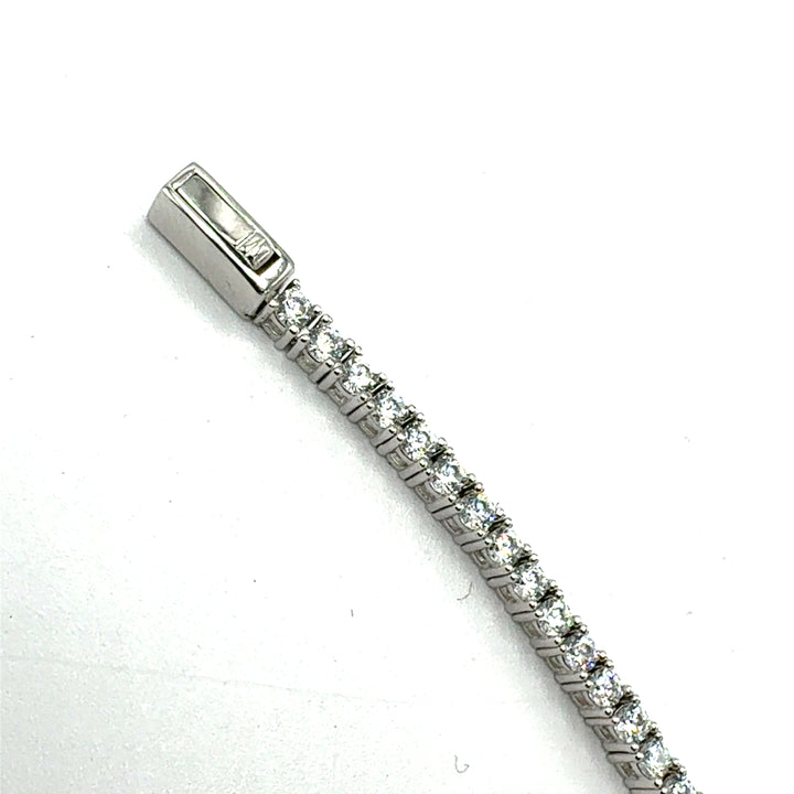 Silver Tennis Bracelet