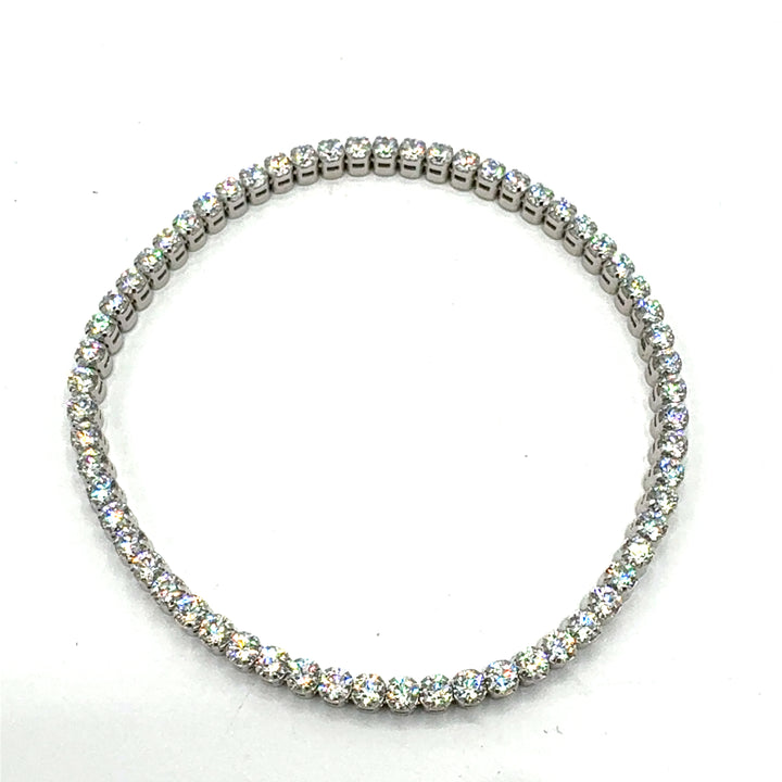 Silver Tennis Bracelet