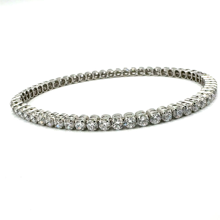 Silver Tennis Bracelet