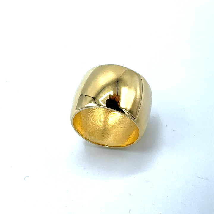 Anello Argento Fascia Larga