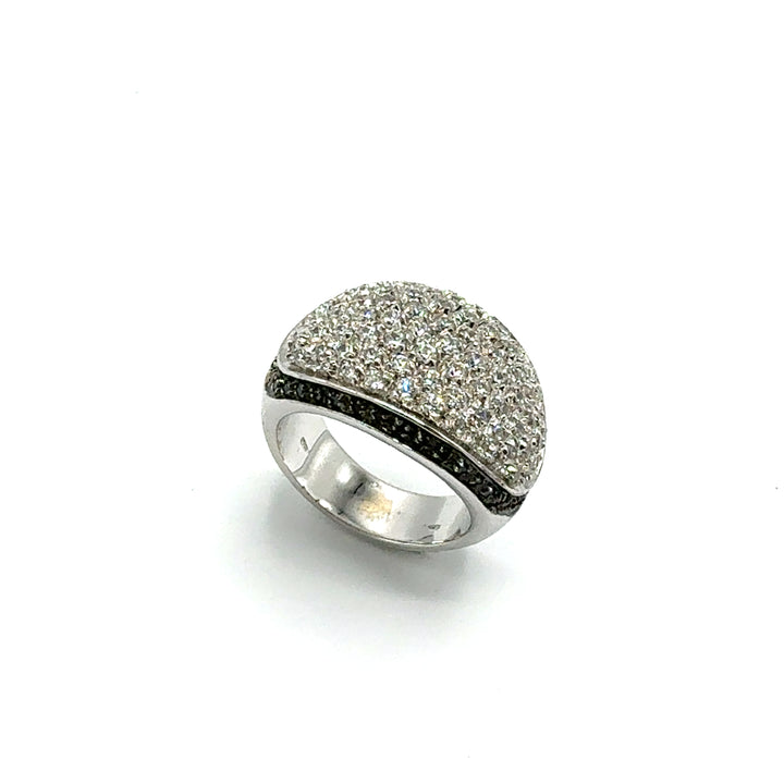 Anello Fascia Pavè Zirconato