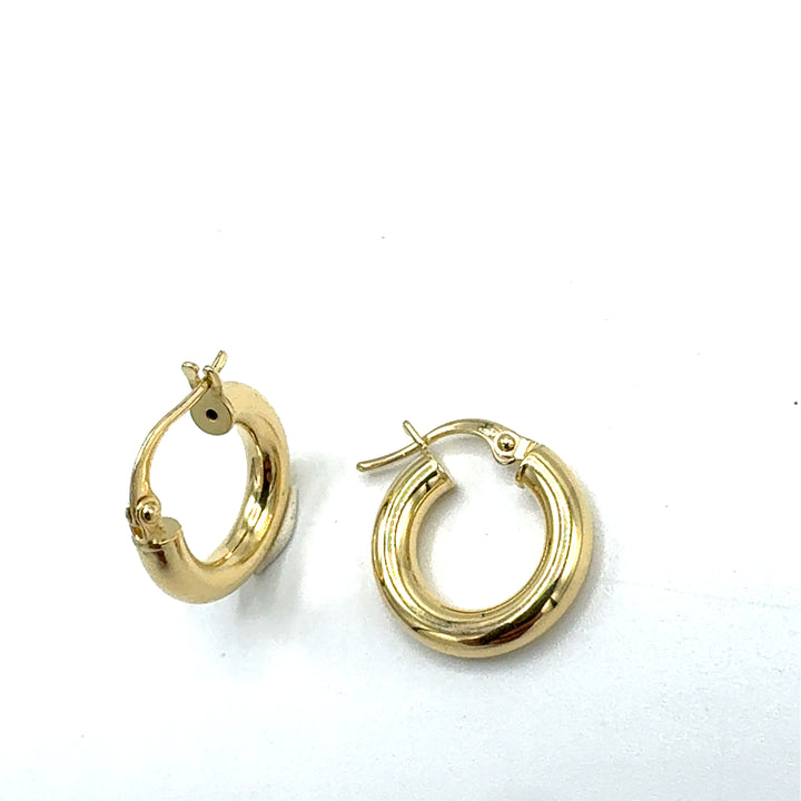 Orecchini Cerchio Oro Giallo 2,5 mm