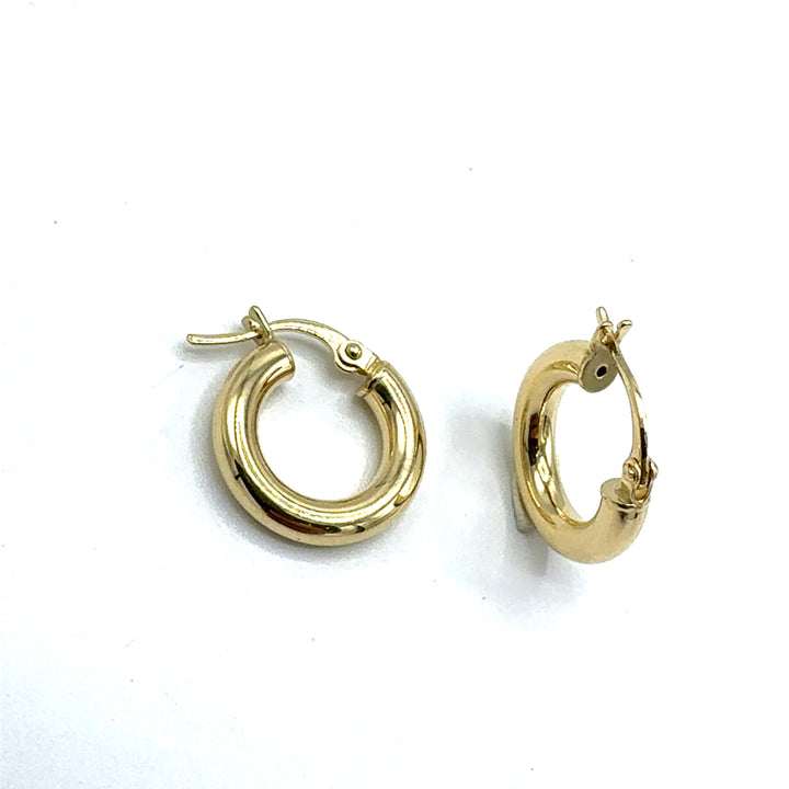 Orecchini Cerchio Oro Giallo 2,5 mm