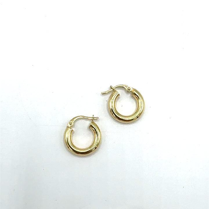 Orecchini Cerchio Oro Giallo 2,5 mm