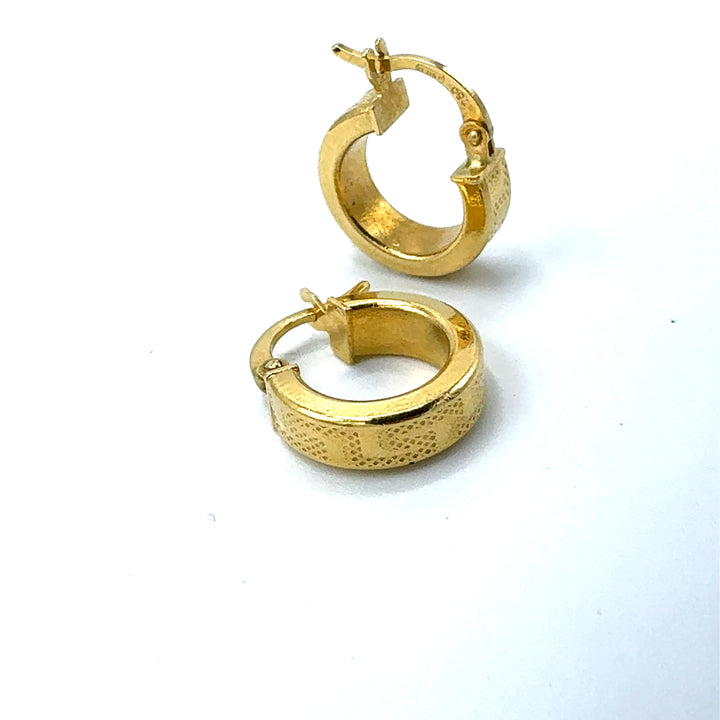 Orecchini Cerchio Oro Giallo