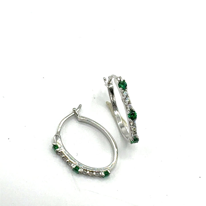 Yellow Gold Circle Earrings