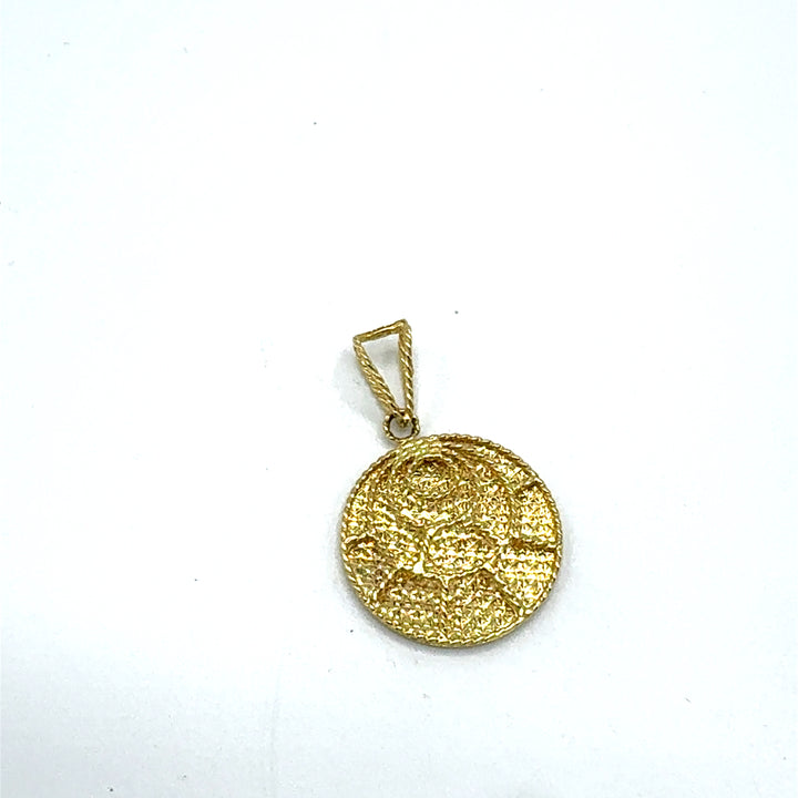 Perforated Cross Pendant