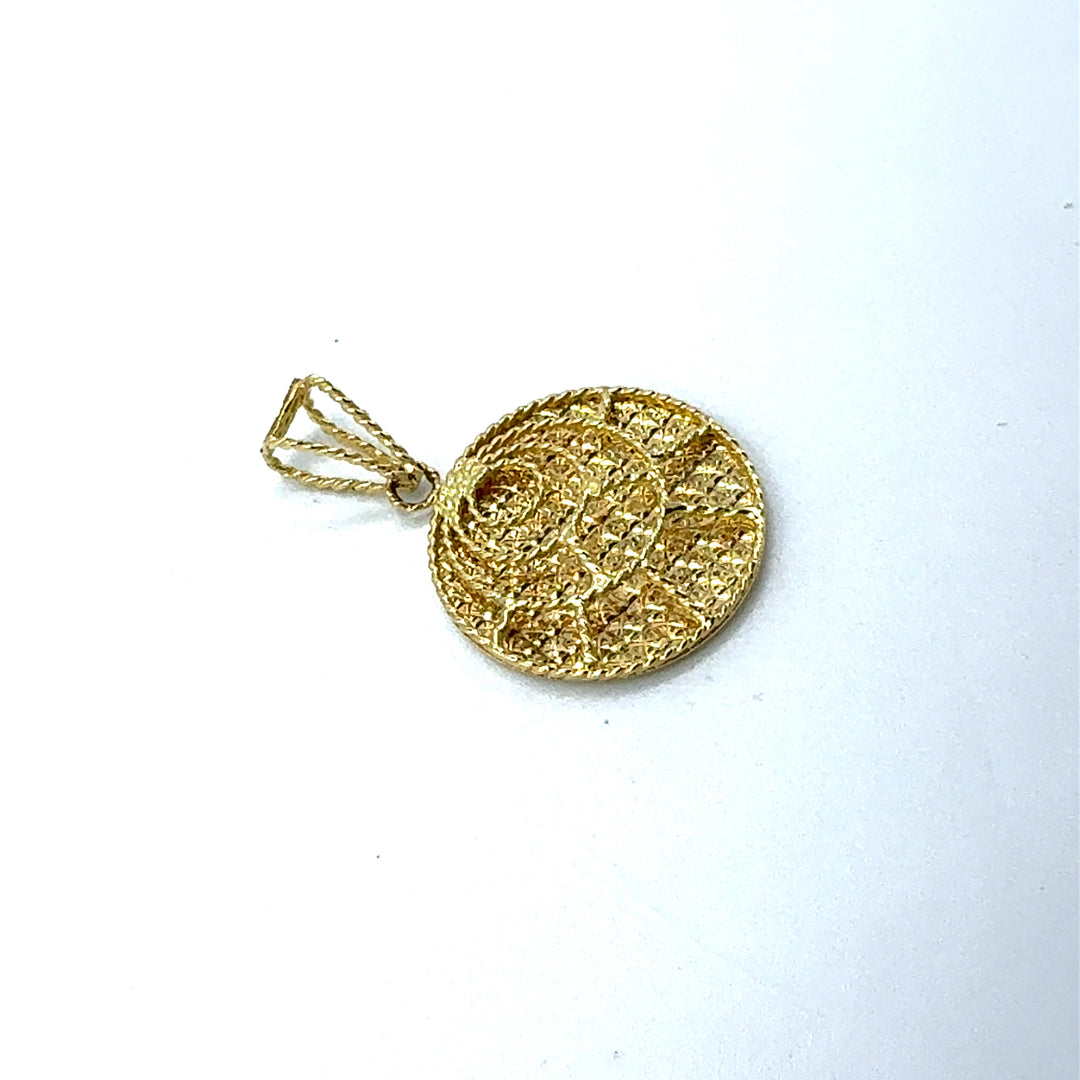 Perforated Cross Pendant