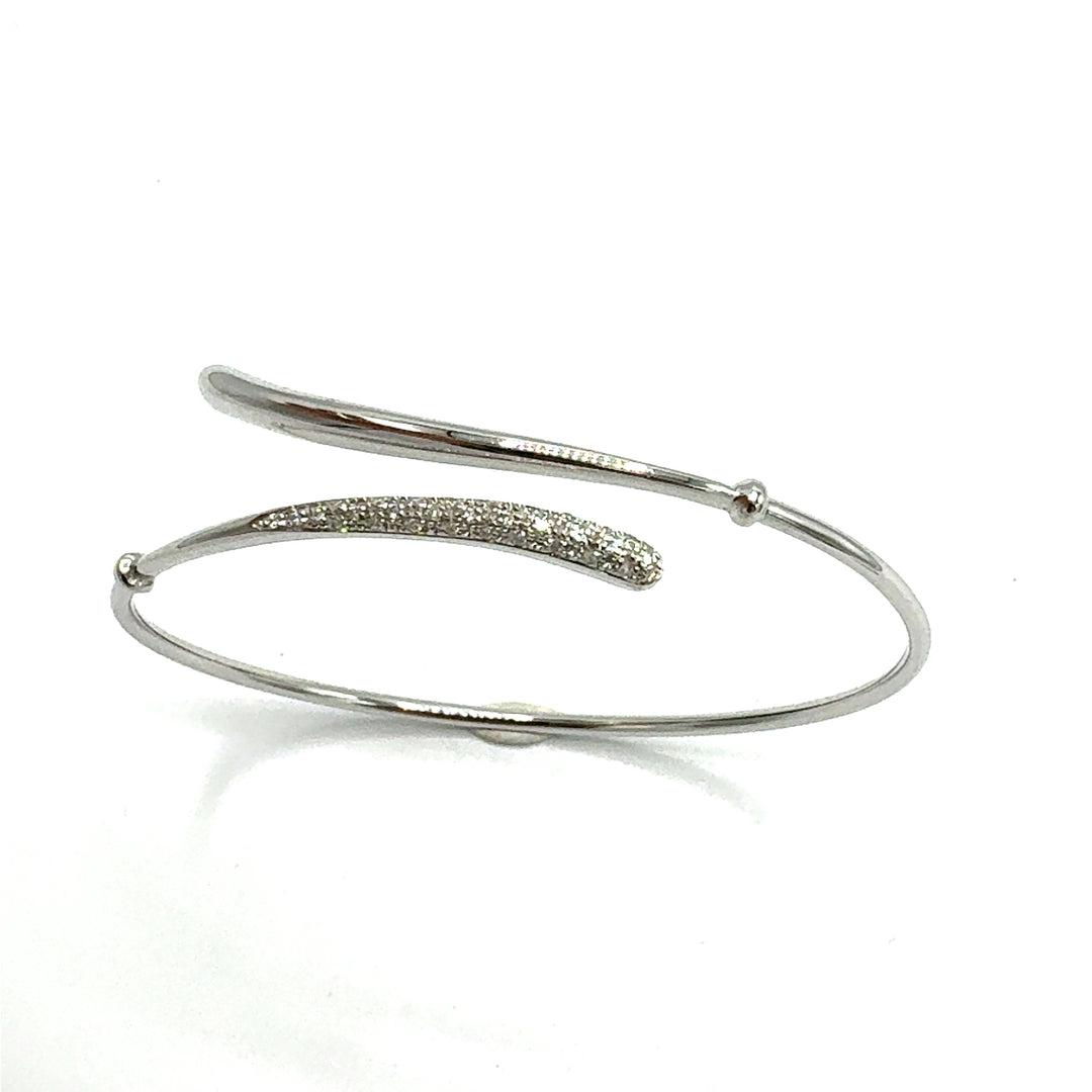 Bracciale Pavè Semirigido  Miluna