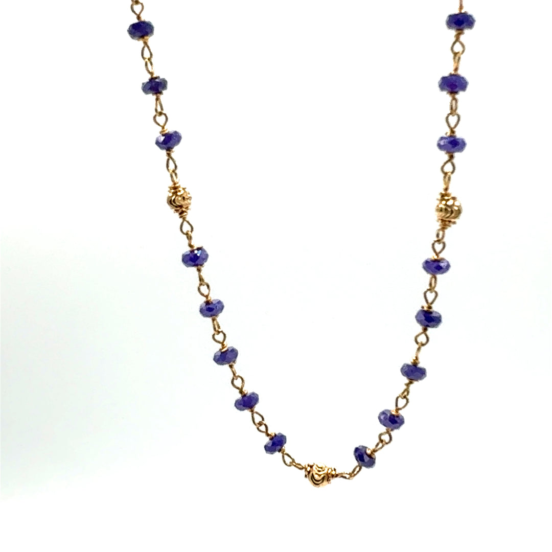 Collana Sun Day Ametista Rosa