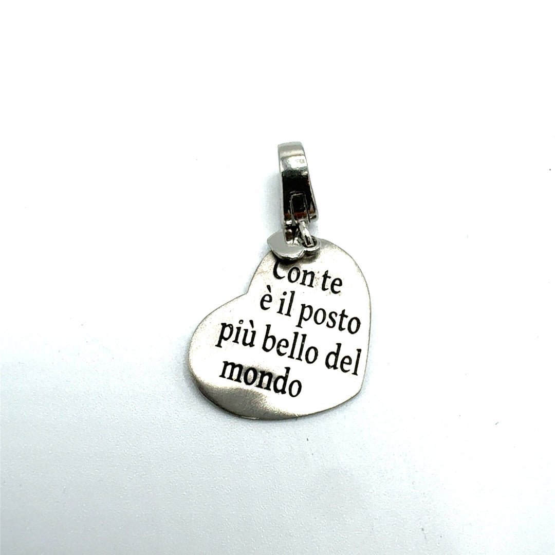 Pendente Beads Charmant "Le frasi della vita "