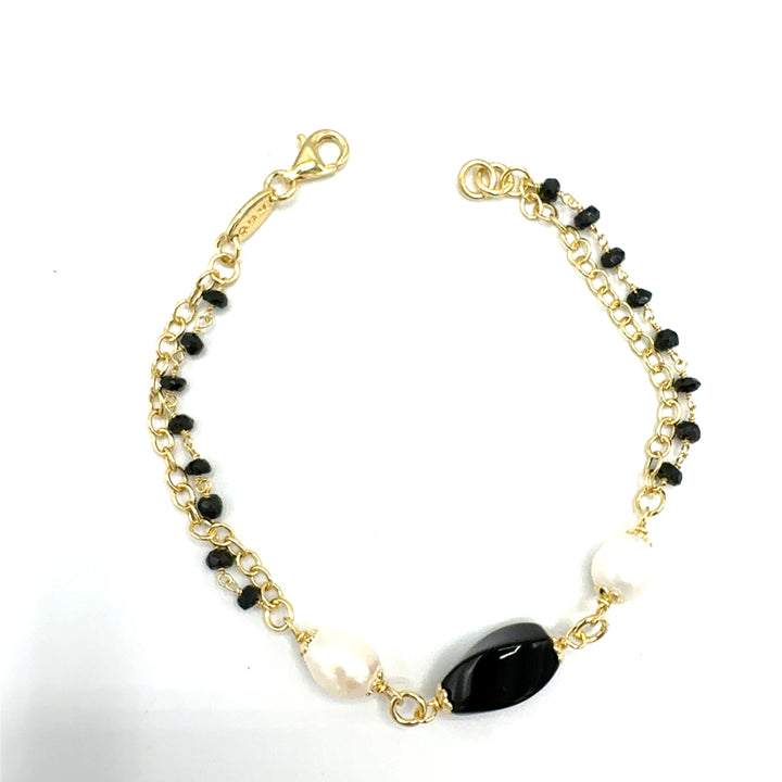 Bracciale Argento Onice