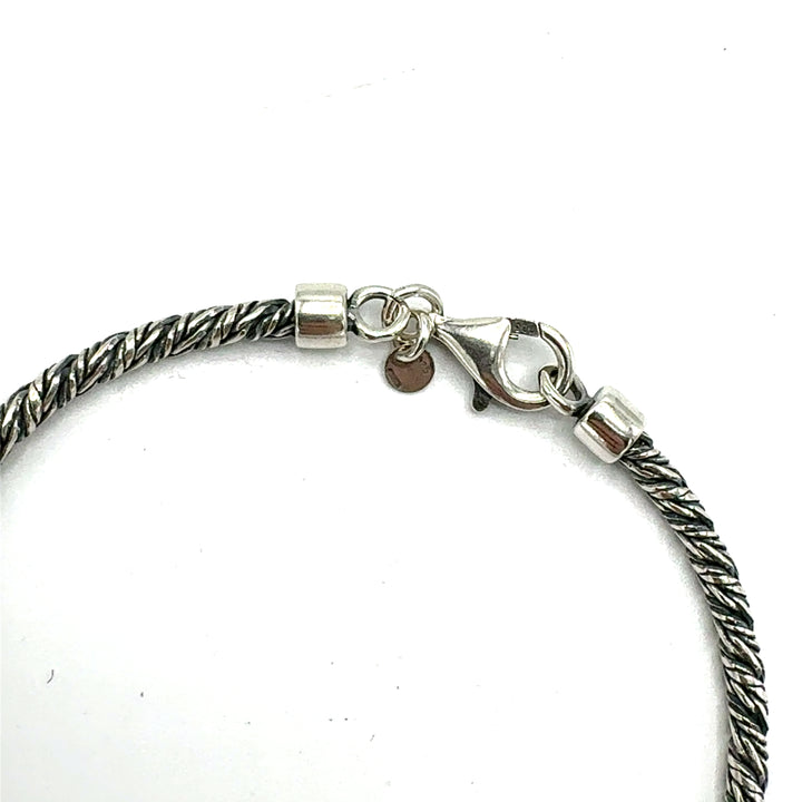 Bracciale Argento 925 Maglia Corda