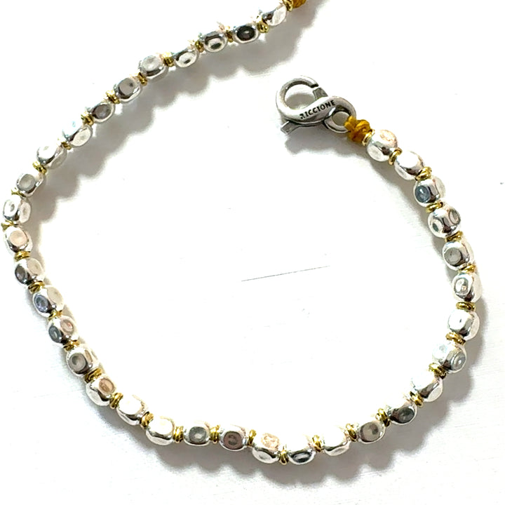 Bracciale Spadarella  Pepite in Argento Giallo