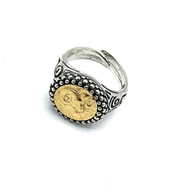 Anello Zodiaco Ariete Gold Art