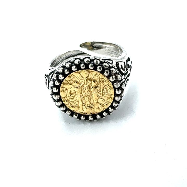 Anello Zodiaco Gemelli Gold Art