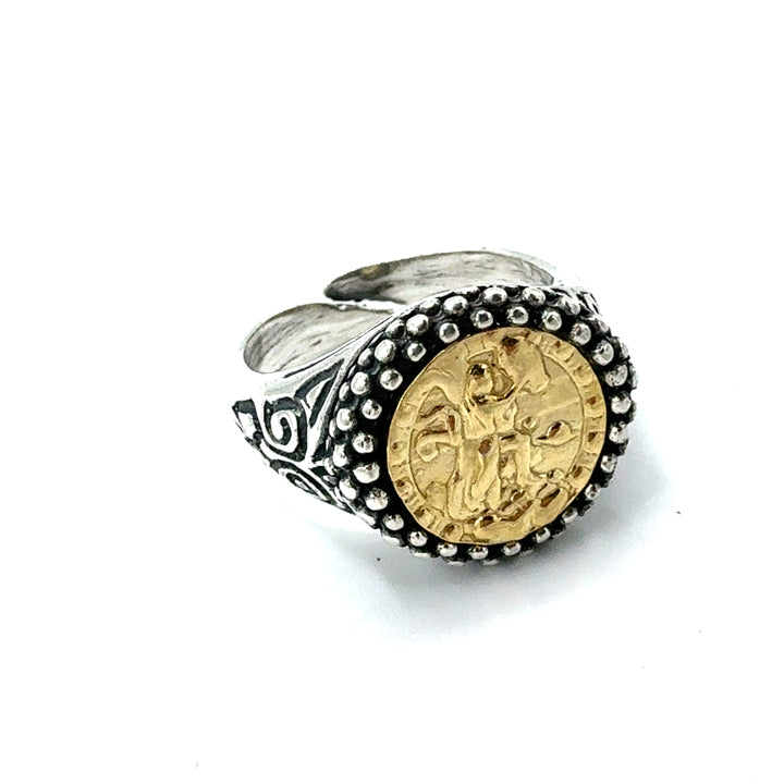 Anello Zodiaco Acquario   Gold Art