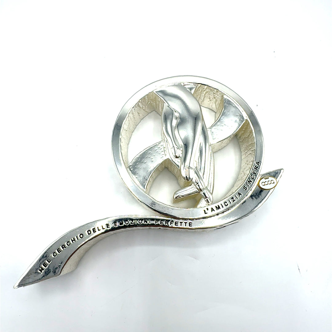 Scultura Il Cerchio delle Emozioni Perfette Amicizia Sincera di Acca