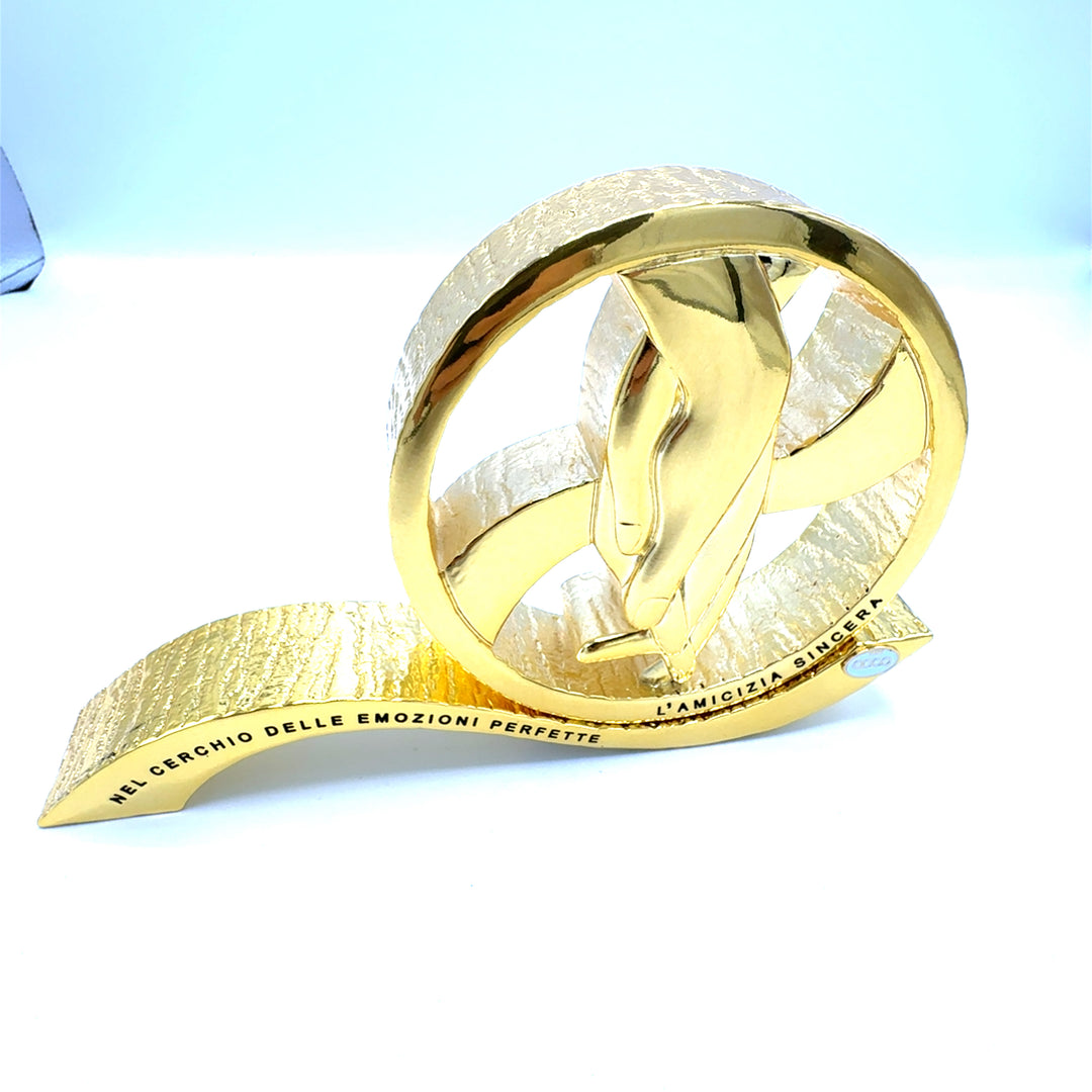 Scultura Il Cerchio delle Emozioni Perfette Amicizia Sincera di Acca