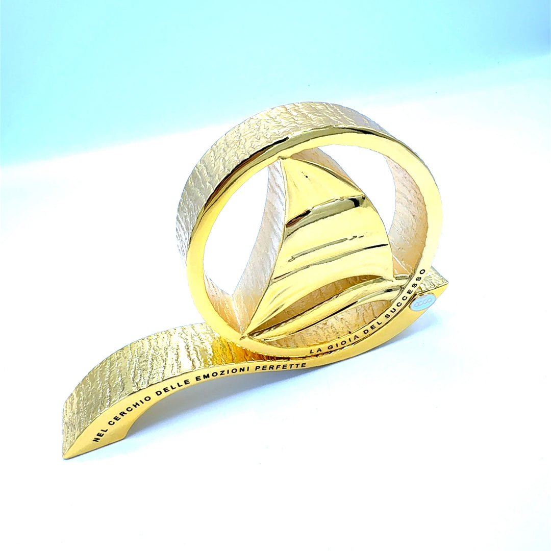 Scultura Il Cerchio delle Emozioni Perfette La Gioia del Successo di Acca