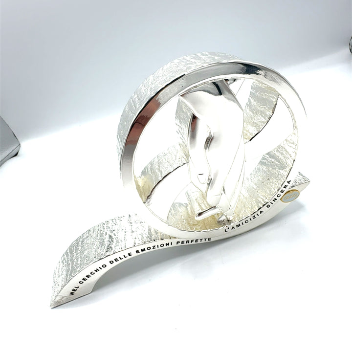 Scultura Il Cerchio delle Emozioni Perfette Amicizia Sincera di Acca