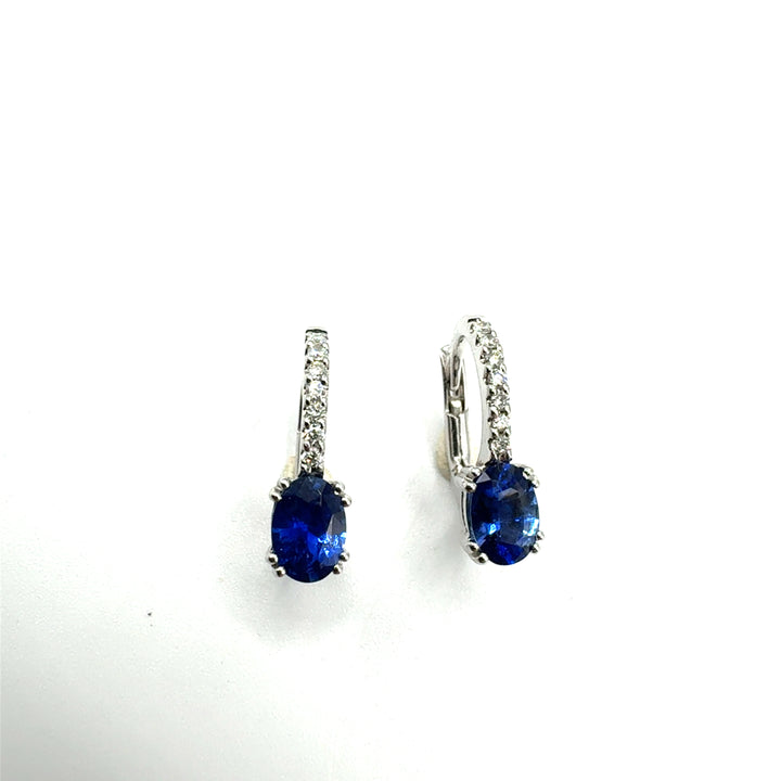 Orecchini  Clesi Zaffiri ct.0,86